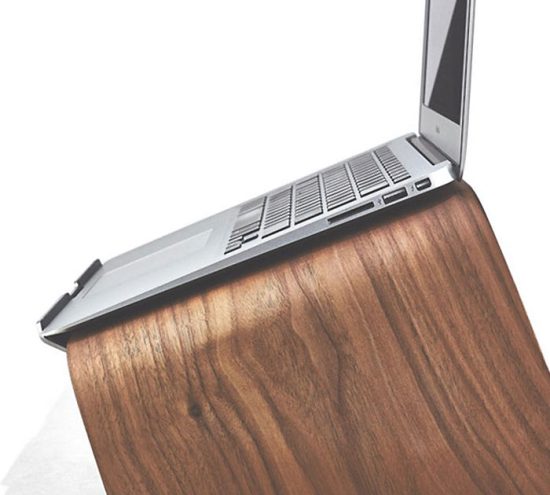 Walnut Laptop Stand — Grove